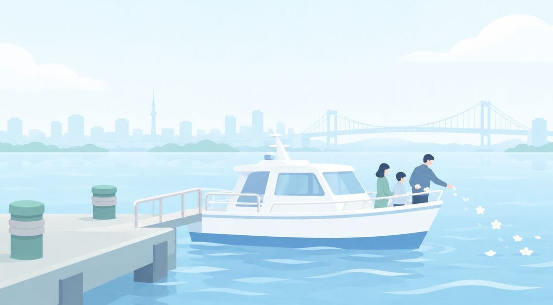 東京で海洋散骨をしたい？乗船場所と船の選び方