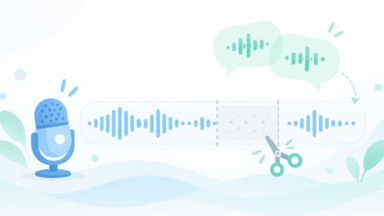 文字起こしで同じ言葉が続く？原因を知って音源を整える方法
