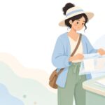 切符と予約情報のまとめをイメージしたイラスト