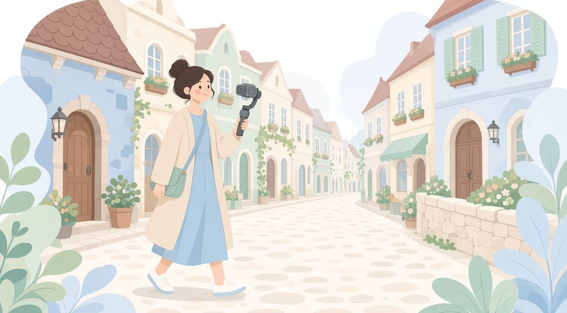 旅行の歩き撮り動画のやり方とデータ保存