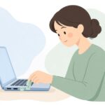 USBポートに防塵キャップを付ける様子をイメージしたイラスト