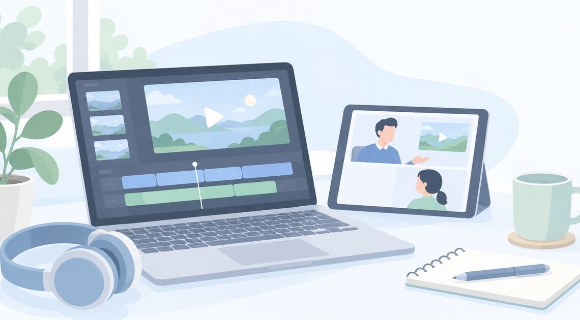 動画編集は独学かスクールか？無料ソフトから始める学び方