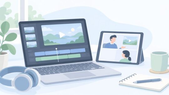 動画編集は独学かスクールか？無料ソフトから始める学び方