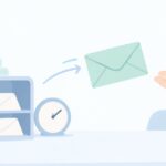 バーチャルオフィスの郵便が遅いをイメージしたイラスト