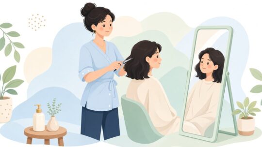 訪問美容師の出張カット用折りたたみ鏡おすすめ3選｜鏡面サイズと脚・支持構造