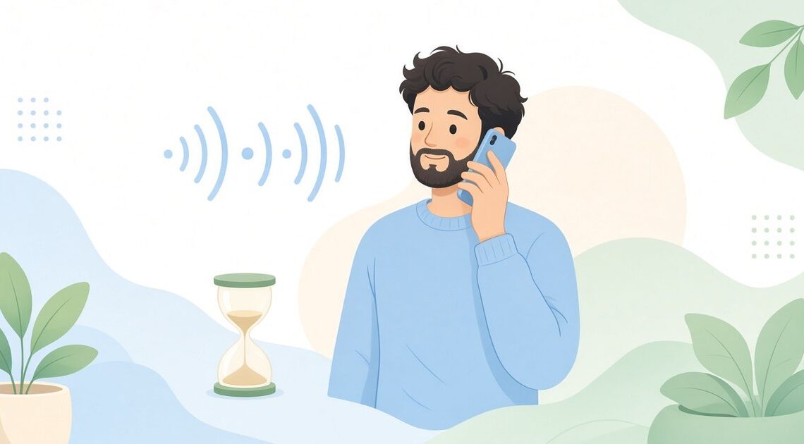 音声メッセージを30秒にまとめて送る方法