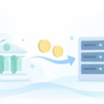 VPSを銀行振込で払うにはをイメージしたイラスト