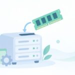 VPSのメモリが足りないをイメージしたイラスト