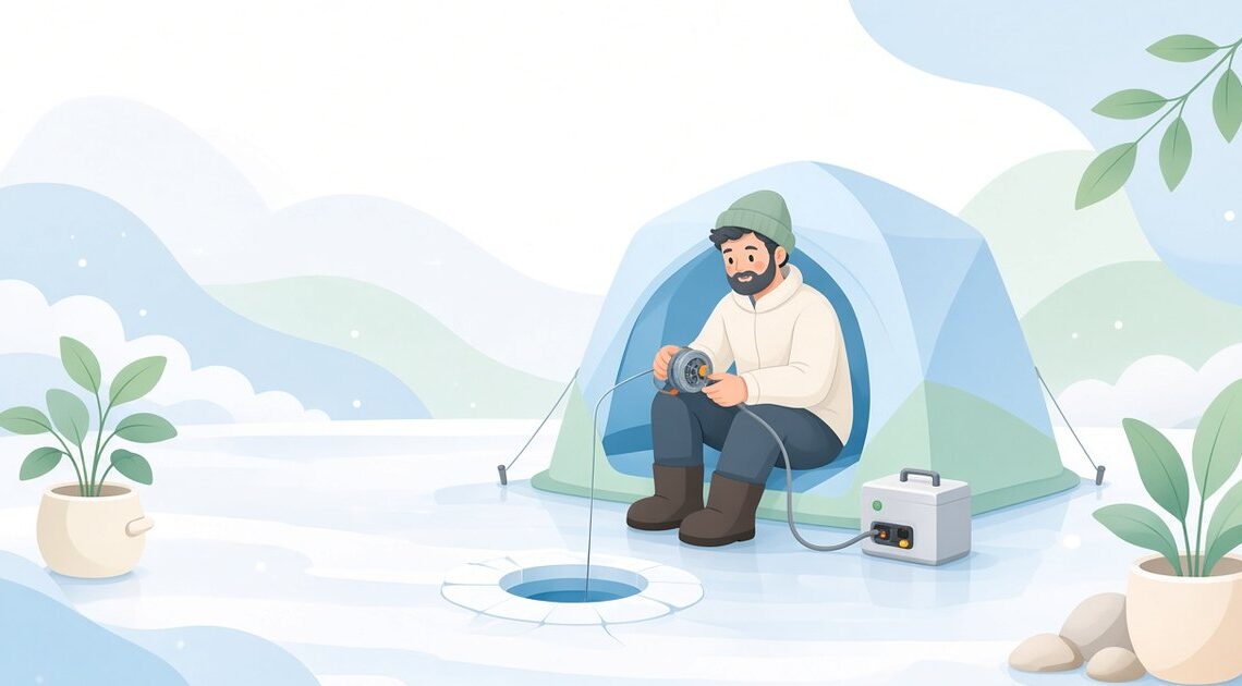 ワカサギ 電動リール外部電源ボックス おすすめ