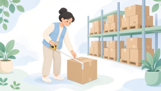 倉庫検品員向け荷物用メジャーおすすめ｜入荷荷物の外寸測定範囲と目盛方式