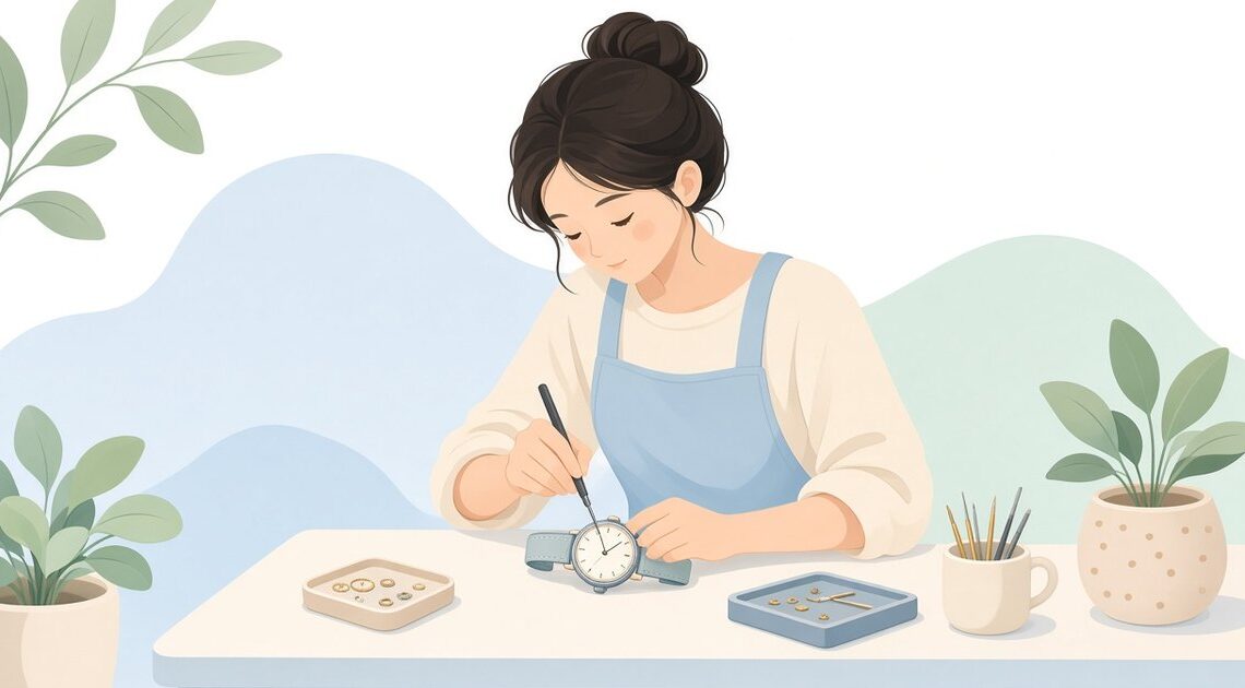 時計修理職人向け針入れ工具おすすめ4選｜作業台での針圧入・針穴径・先端形状