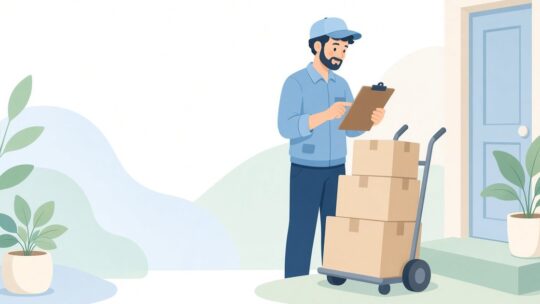 送り状の個口数と荷物の個口数を照合し、足りない個口だけ出す