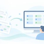 制作案件の進行がバラバラをイメージしたイラスト