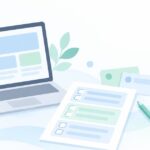 Web制作の見積もりはどう作るをイメージしたイラスト