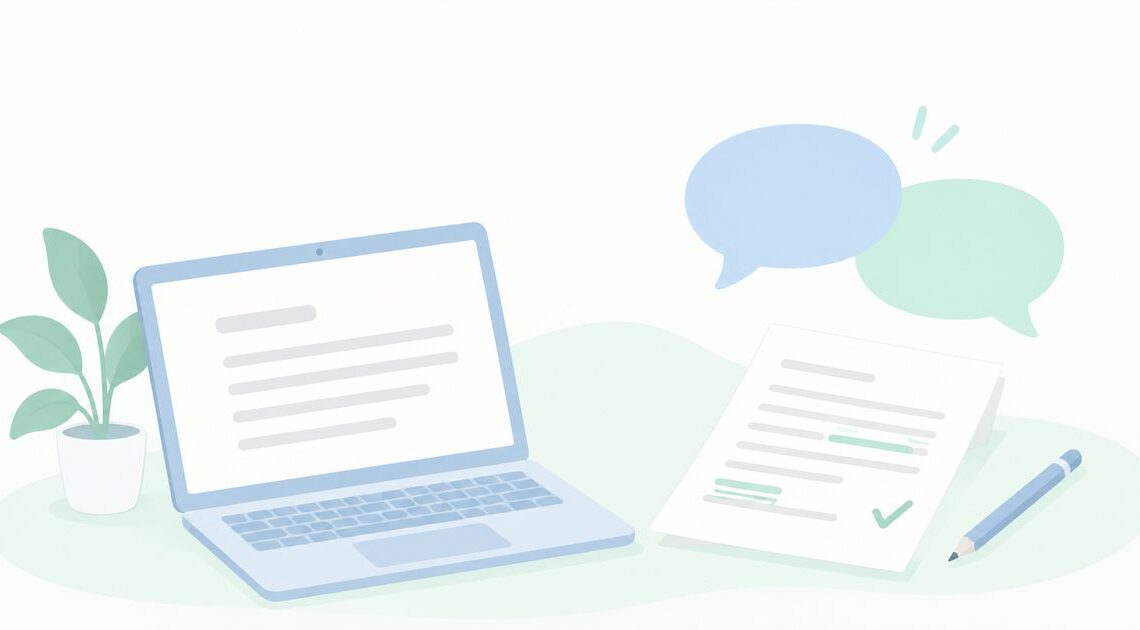 記事が合っているか不安？Webライターが添削を受ける方法