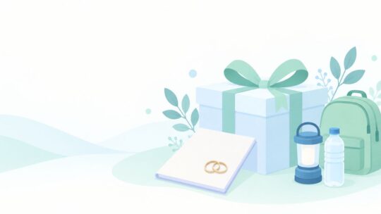 結婚祝いに防災グッズを贈りたい？失礼にならない贈り方と費用