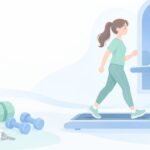 女性専用の24時間ジムを探したいをイメージしたイラスト