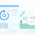 WordPressを初期化したいをイメージしたイラスト