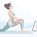 ヨガの解剖学はどう学ぶをイメージしたイラスト