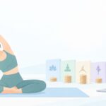 ヨガの資格はどれを取るをイメージしたイラスト