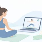 ヨガの資格が気になるをイメージしたイラスト