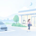 四日市で女性専用の24時間ジムはをイメージしたイラスト