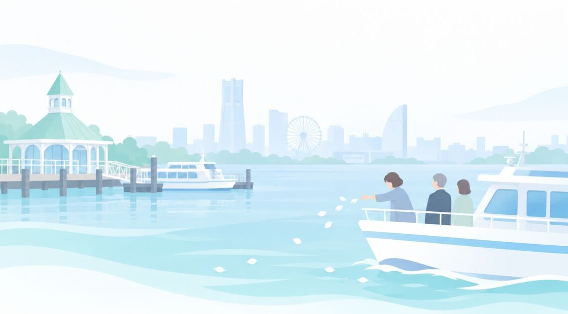 横浜で海洋散骨をしたい?ぷかり桟橋から乗る船の選び方