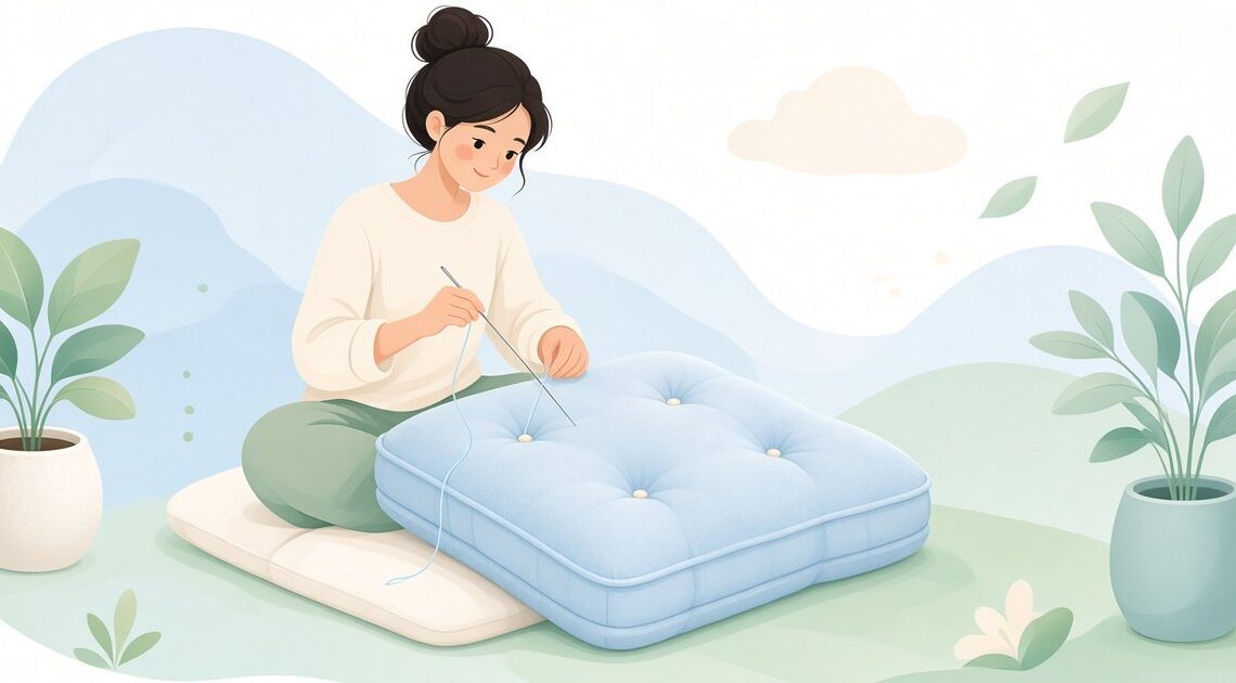 ふとん仕立て職人向け|座布団の綴じ針おすすめと針の長さ・太さ